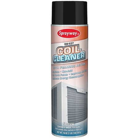Sprayway Coil Cleaner, 20oz, 12PK SW637